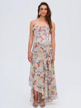 For Love And Lemons | Dresses | 272 Nwt For Love And Lemons Rose Velvet  Cowl Halter Maxi Dress Sz Small | Poshmark
